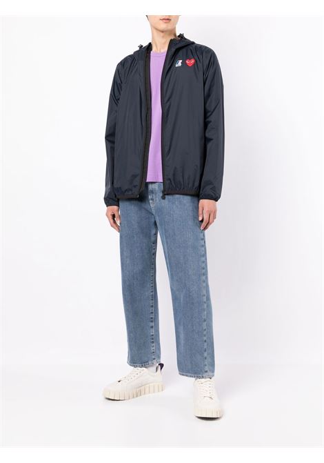 k way play unisex navy COMME DES GARÇONS PLAY | AZ-J501-0511